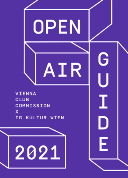 Cover des Open-Air-Guides mit dem Schriftzug Open Air Guide