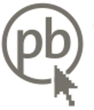 Logo der Österreichischen Gesellschaft für politische Bildung mit den Buchstaben pb in einem Kreis